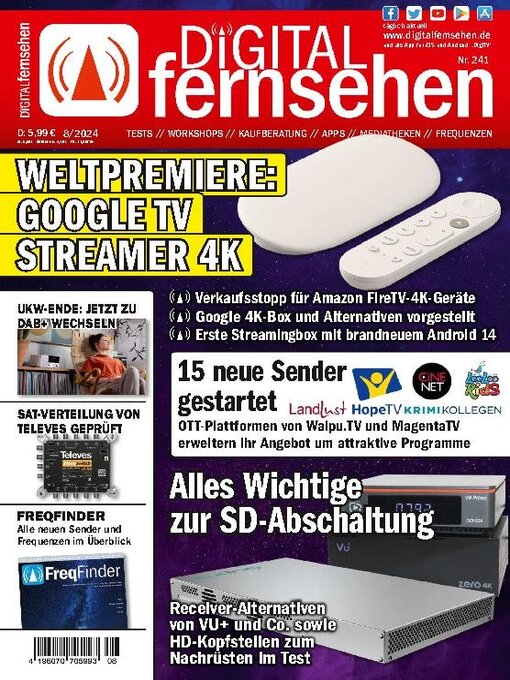 Title details for Digital Fernsehen by Auerbach Verlag and Infodienste GmbH - Available